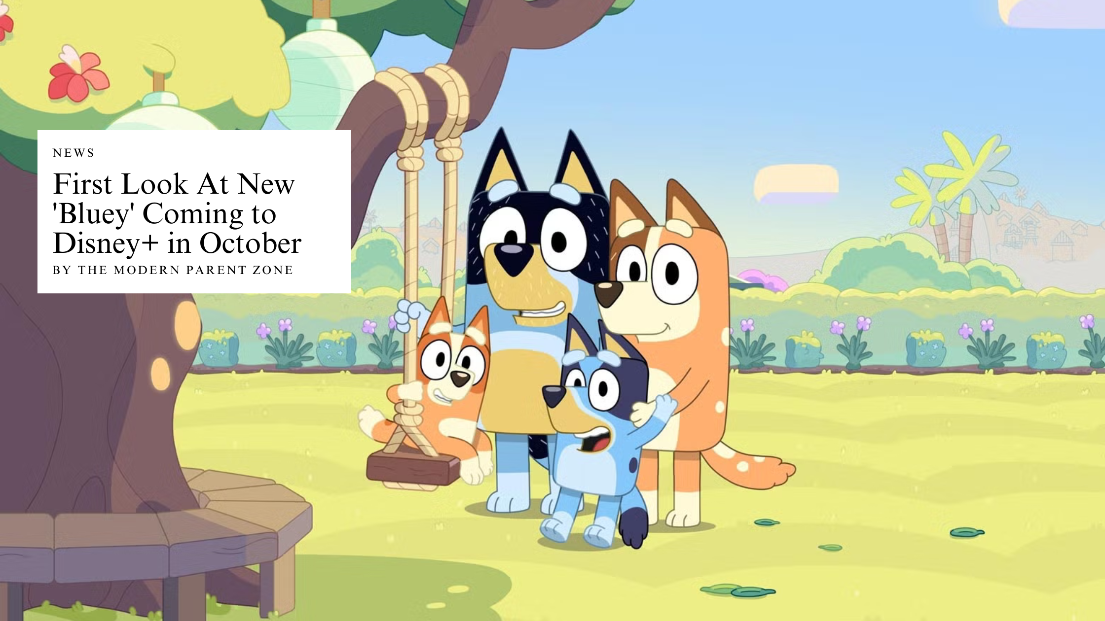 First Look at New Bluey Episodes Coming to Disney+ in October