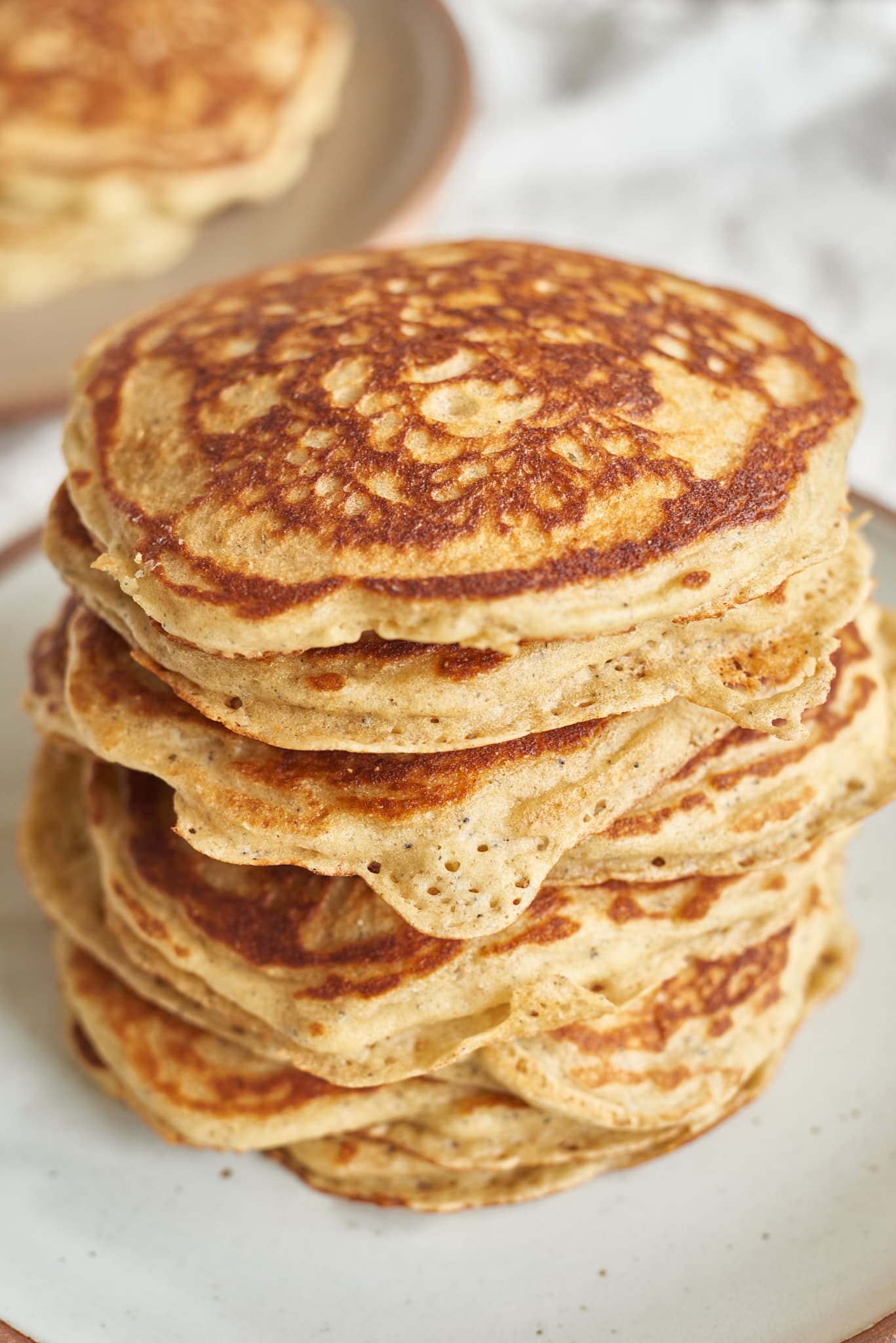Fluffy Sourdough Pancakes